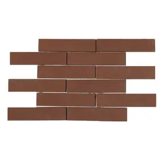 CERAMICAS TORO - Malla Enchape 40x70 cm Mallaterracota Café 0.89 m2