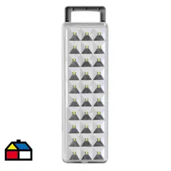 POWERLAB - Lámpara de emergencia automática 30 led 8 h