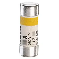 BTICINO - Fusible Cilíndrico Residencial 2 Amp Protección Tablero Eléctrico