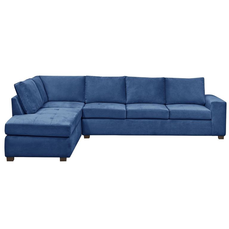 Sofá Seccional 5 Cuerpos Senna 320X75X212 cm Xl Izquierdo Felpa
