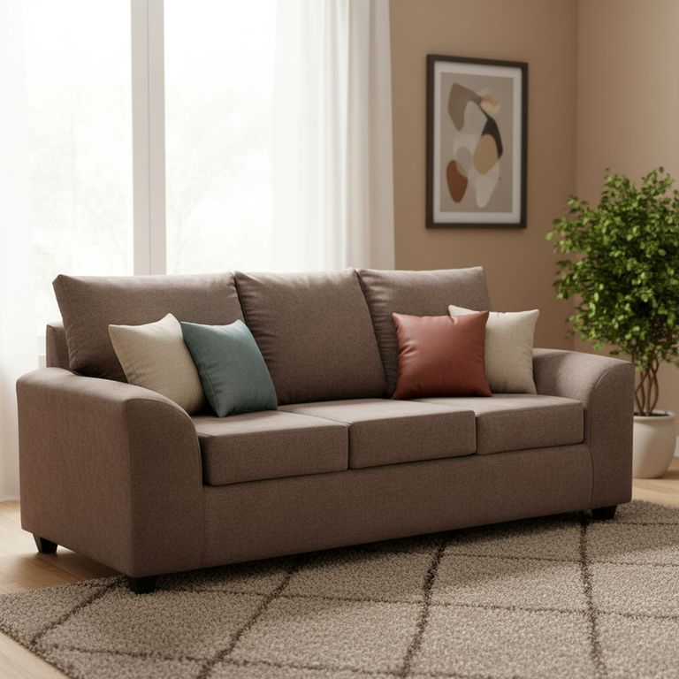 Sofá Cama 3 Cuerpos Manhattan 223X96X91 cm Tela