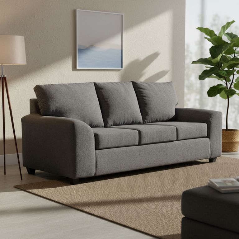 Sofá Cama 3 Cuerpos Manhattan 223X96X91 cm Tela