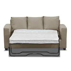 INTERMUEBLES - Sofá cama Marco 133 cm tela beige