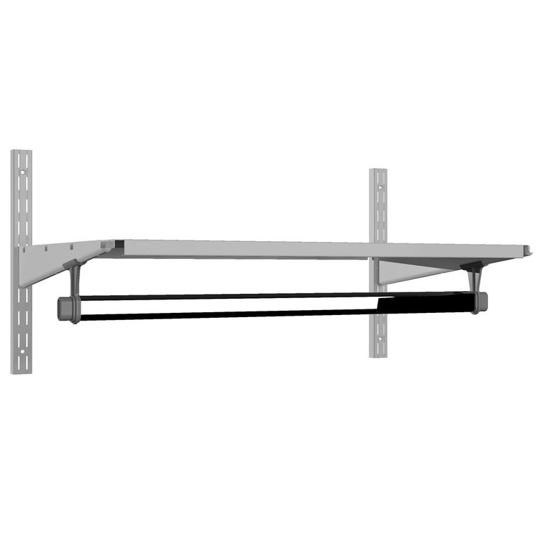 Repisa Acero 1 Nivel(es) 65x32x39.3 cm Blanco