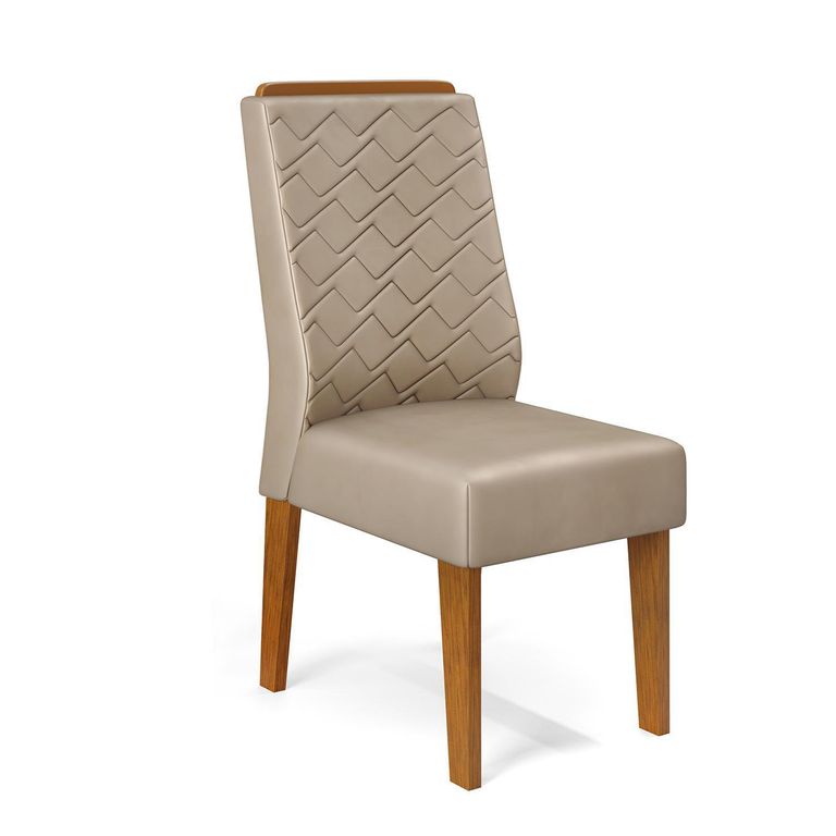 Pack 2 Sillas Lidia Beige 103x60x46 cm