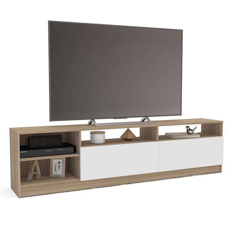Rack TV Moyan Light 75" 2 puertas