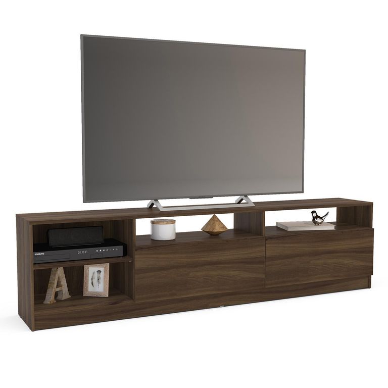 Rack TV Moyan Rustic 75" 2 puertas