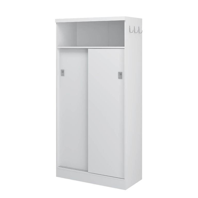 Estante Manaos MDP 4 Nivel(es) 76x155x37.8 cm Blanco