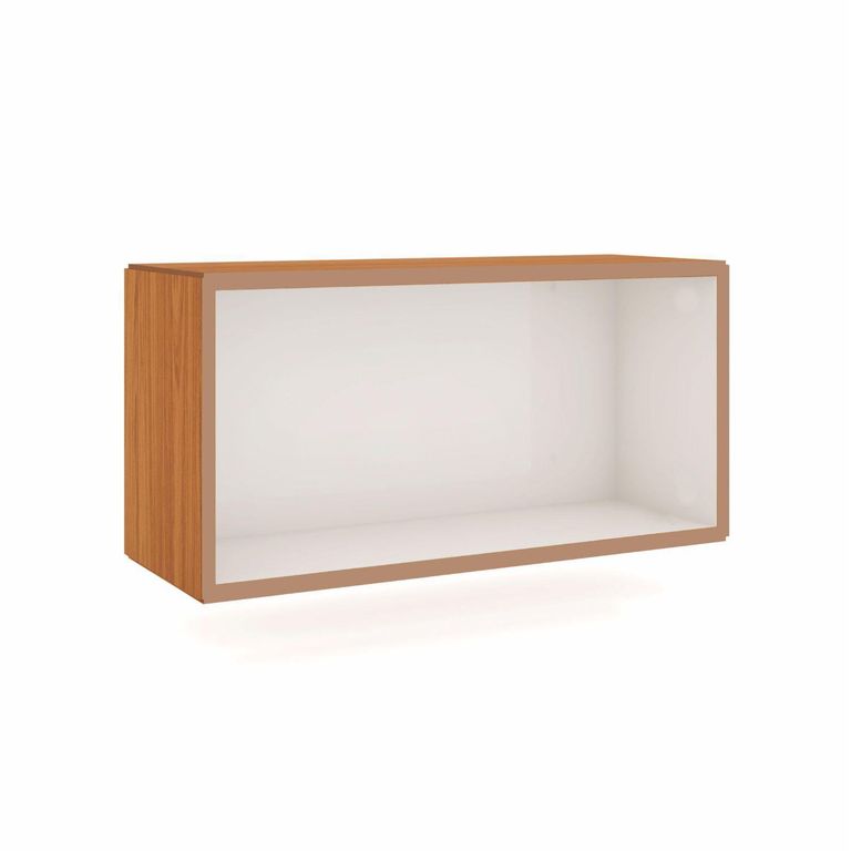 Repisa Pernambuco MDF 1 Nivel(es) 66x33x24 cm Blanco