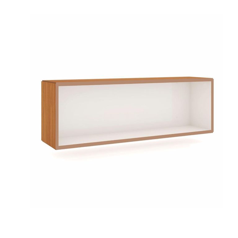 Repisa Pernambuco MDF 1 Nivel(es) 99x33x24 cm Blanco