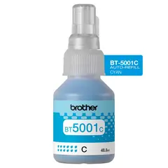 BROTHER - Tinta Cian Bt5001C Para Impresora Multifuncional Rendimiento 5000 Páginas