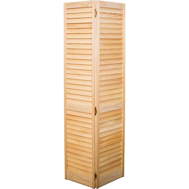 Puerta Bifold Closet Pino Celosía 61X200 Cm