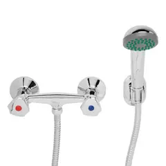 NIBSA - Combinación Ducha Receptáculo Rapel Plus Cromado