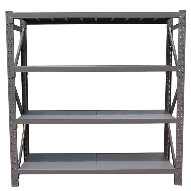 Estante MDP 3 Nivel(es) 200x200x60 cm Gris