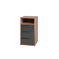 HOGA - Cajonera 3 Cajón(es) Office III 35x64x38 cm Café