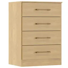 HOGA - Cómoda 4 Cajón(es) Micaela 56x93x39 cm Marrón Claro