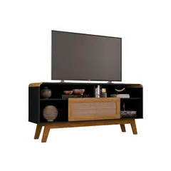 HOGA - Rack TV 55 " Lazuli Negro 136x64x36 cm
