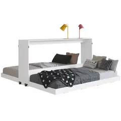 HOGA - Cama Doble 1 plaza Phoenix Blanco