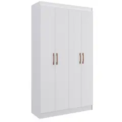 HOGA - Clóset Dueto 4 Puerta(s) 8 Repisa(s) 92xx32 cm Blanco