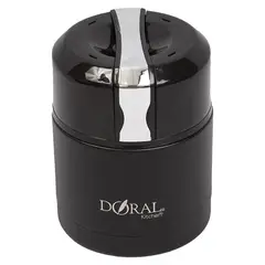 DORAL - Termo para Comida 600 ml Acero Inoxidable NEGRO