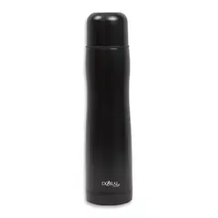 DORAL - Termo Bala para Agua 1 l Acero Inoxidable Negro