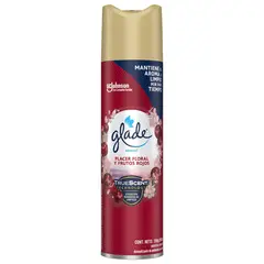 GLADE - Desodorante Ambiental Aerosol Placer Floral 360 ml Aroma Afrutado
