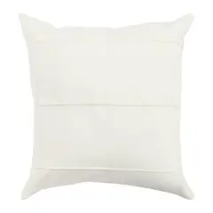 ATMOSPHERA HOME - Cojín Decorativo Alforza Crudo 45x45 cm