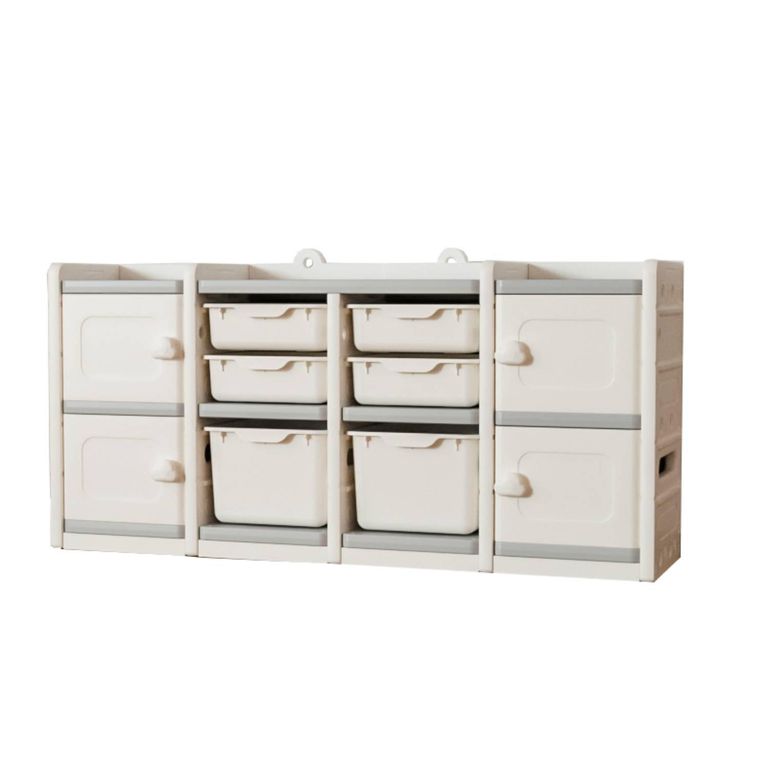 Estante Sunny Polipropileno 8 Nivel(es) 141x70x33 cm Blanco