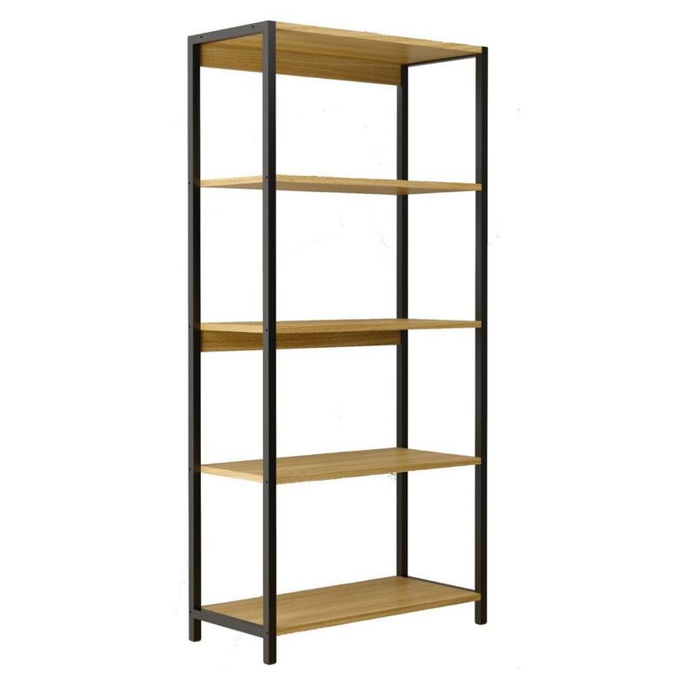 Estante New York MDP 5 Nivel(es) 64x135x30 cm Miel