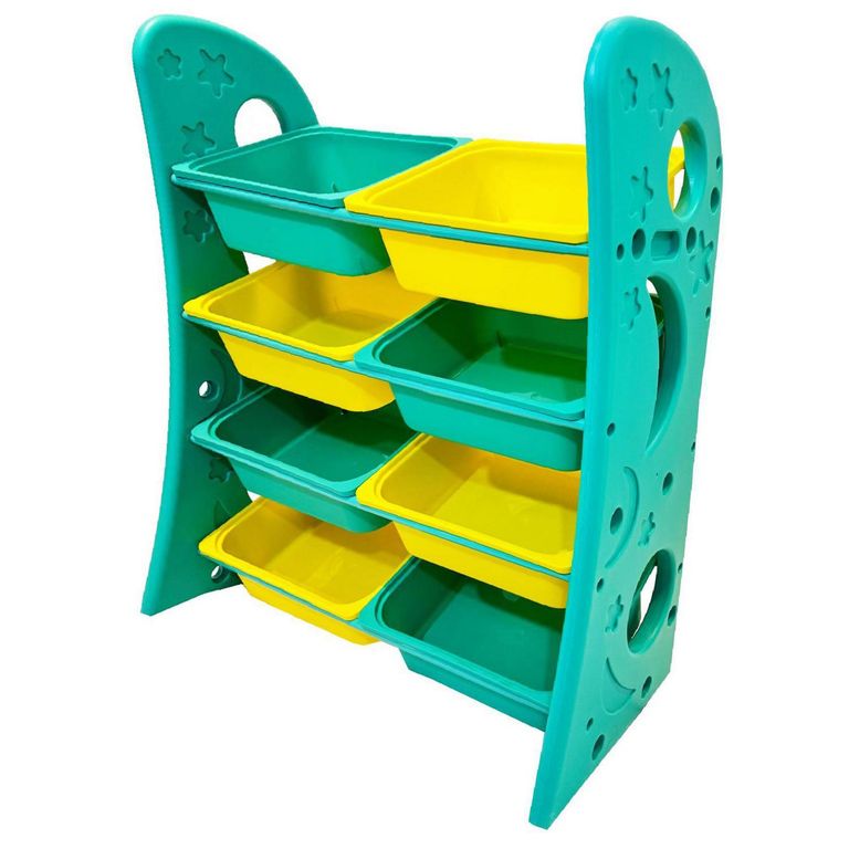 Estante Sunny Polipropileno 4 Nivel(es) 92x100x38 cm Azul
