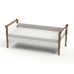 BE DESIGN - Cama Infantil Cuja Blanco café