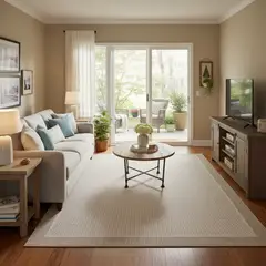 IDETEX - Alfombra Sisal dawn mate 240x340 cm Polipropileno Café