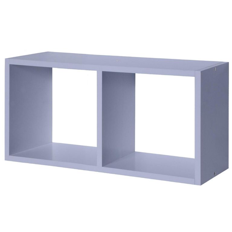 Repisa Serenity MDP 1 Nivel(es) 48x24.5x15 cm Azul