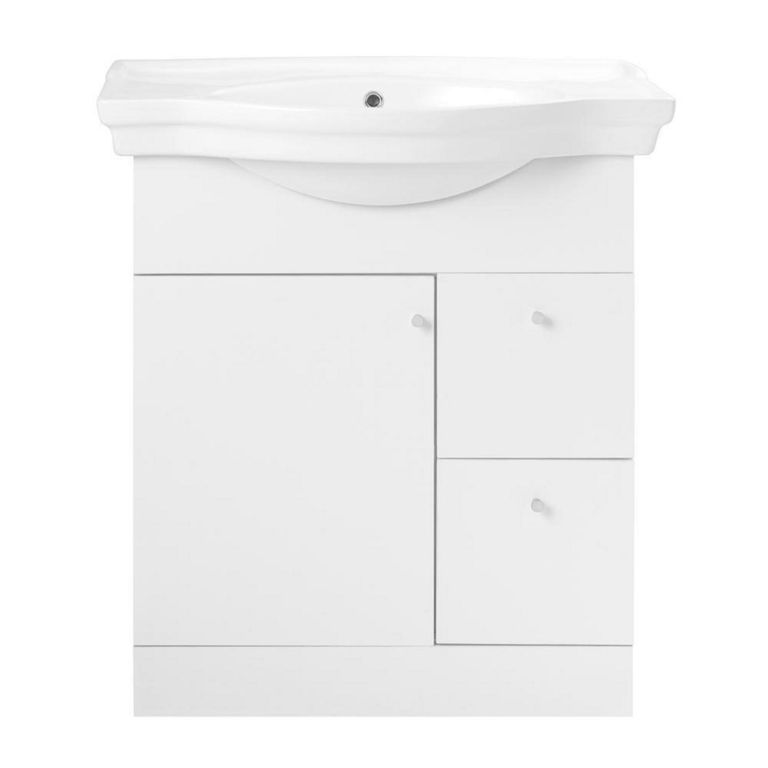 Kit Mueble Vanitorio Adele Blanco 80x70 cm/Cubierta