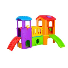 KIDSCOOL - Casa Club de Juego Sunny 308x175x175 cm Multicolor