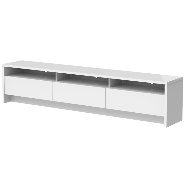 Rack 75 " Aspen Off White 220x47x38 cm