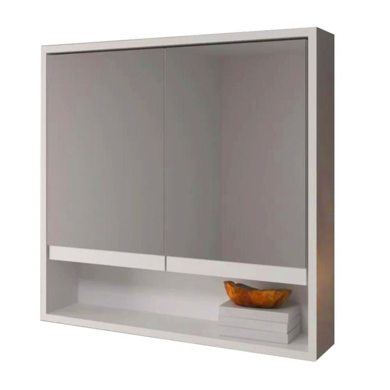 Estante Aéreo MDP 4 Nivel(es) 60x58x14 cm Blanco