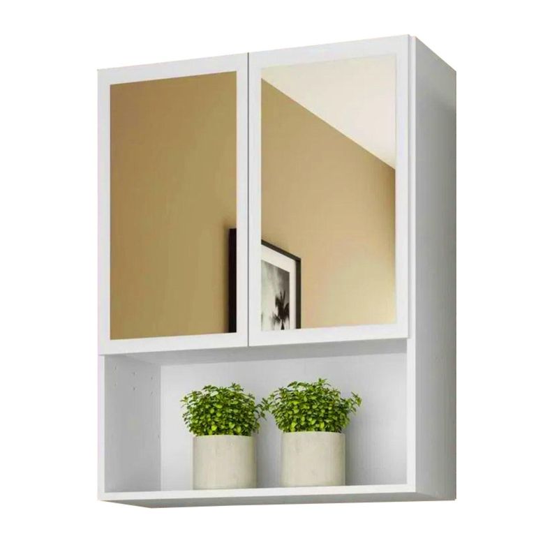 Estante Aéreo MDP 3 Nivel(es) 48x68x21.8 cm Blanco