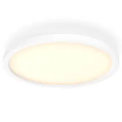 PHILIPS HUE - Panel Redondo Inteligente Hue Aurrelle White Ambiance 21W