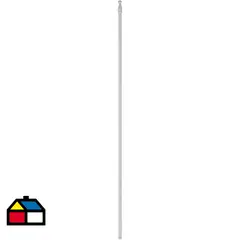 CERON - Mástil para Bandera 2,5 m Blanco