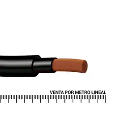MADECO - Flexible Multiflex 0,6/1 Kv 1x8AWG/10MM2 Negro