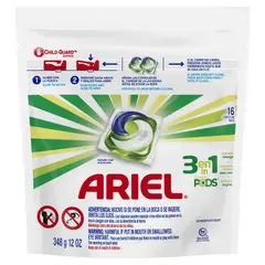 ARIEL - Detergente En Cápsulas 16 Unidades