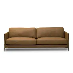 AMUV - Sofá 2 cuerpos Chabli 240x86x92 cm Café