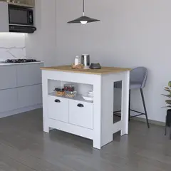 TUHOME - Isla de Cocina Arlet 2 Puertas