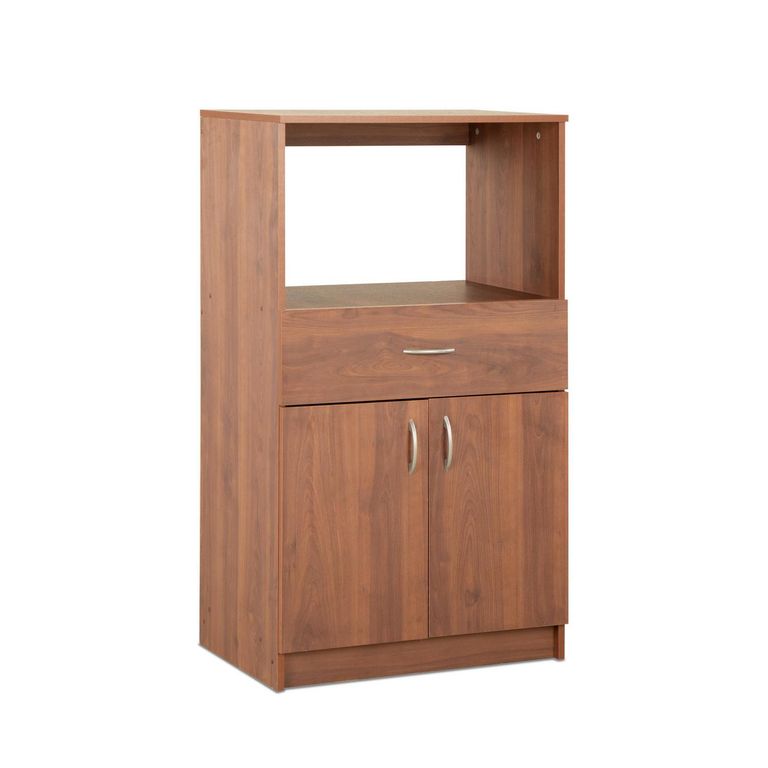 Mueble Auxiliar de Cocina 2 Puertas 1 Repisa Cerezo