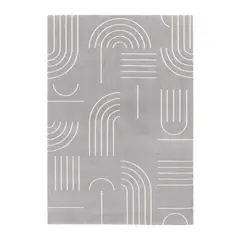 DIB - Alfombra Nevada 200x290 cm Gris
