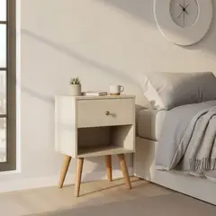 CIC - Velador 1 Cajón(es) Munich 30x63.5x45 cm Alpino