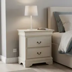 CIC - Velador 2 Cajón(es) Miró 40x69x66 cm Alpino