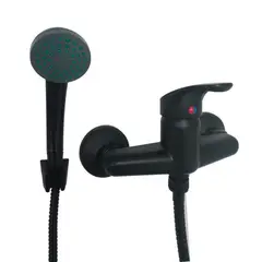 DUSCHY - Monomando Solo Ducha Abs Eko Matte Negro
