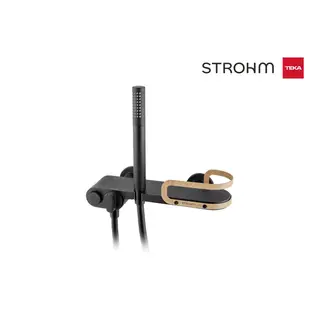 TEKA STROHM - Grifo para Ducha Lavi Negro